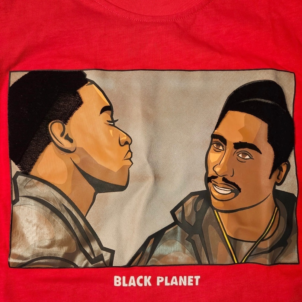 Juice Movie Puffed Embroidered tee sz various - Picture 2 of 4